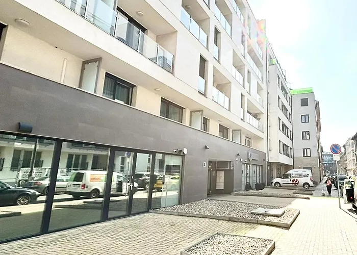 アパート Scandinavian-style Downtown With A Terrace ブダペスト