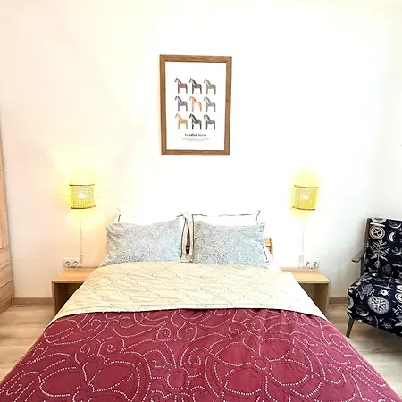 Daire Scandinavian-style Downtown With A Terrace *